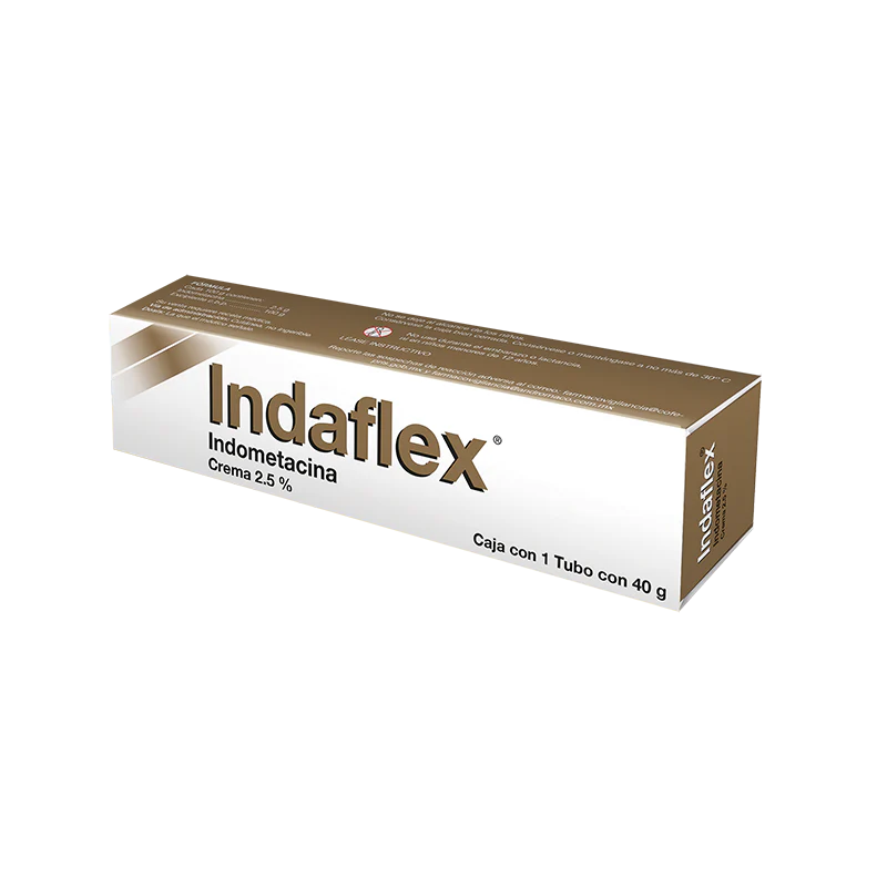 Indaflex 2.5% Cra Tubo 40 G