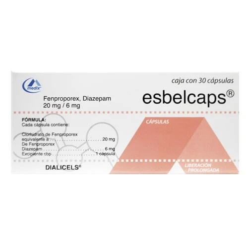 Esbelcapsulas 20/6 Mg Capsulas 30