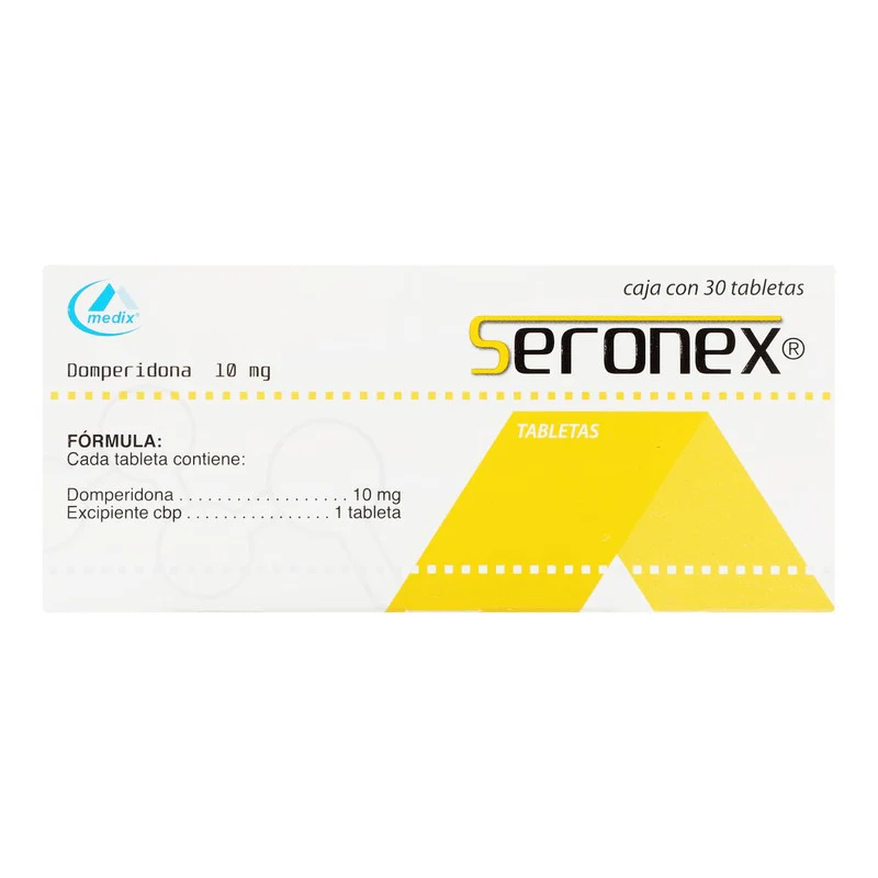 Seronex 10 Mg Con 30 Tabletas