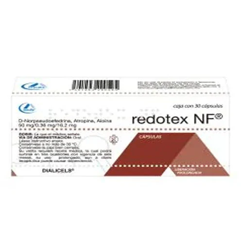 Redotex-Nf 50/36/16.2Mg Con 30 Capsulas