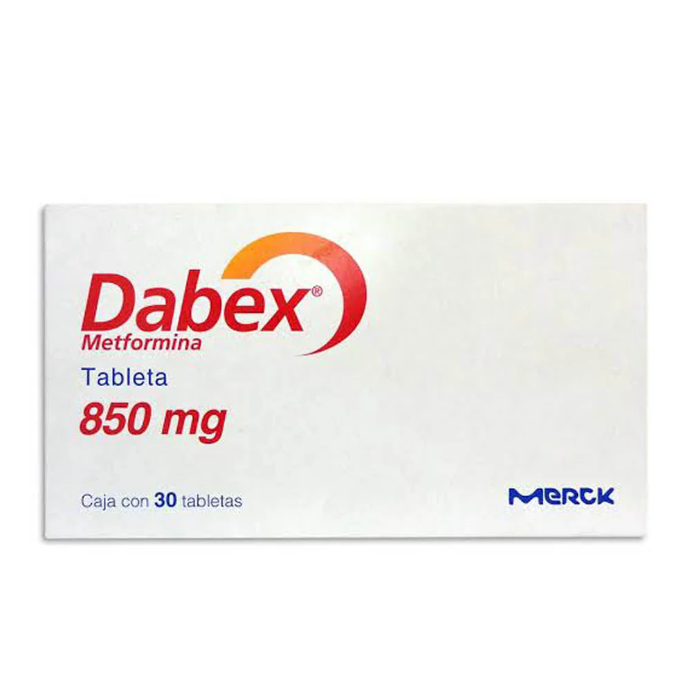 Dabex 850 Mg Con 30 Tabletas