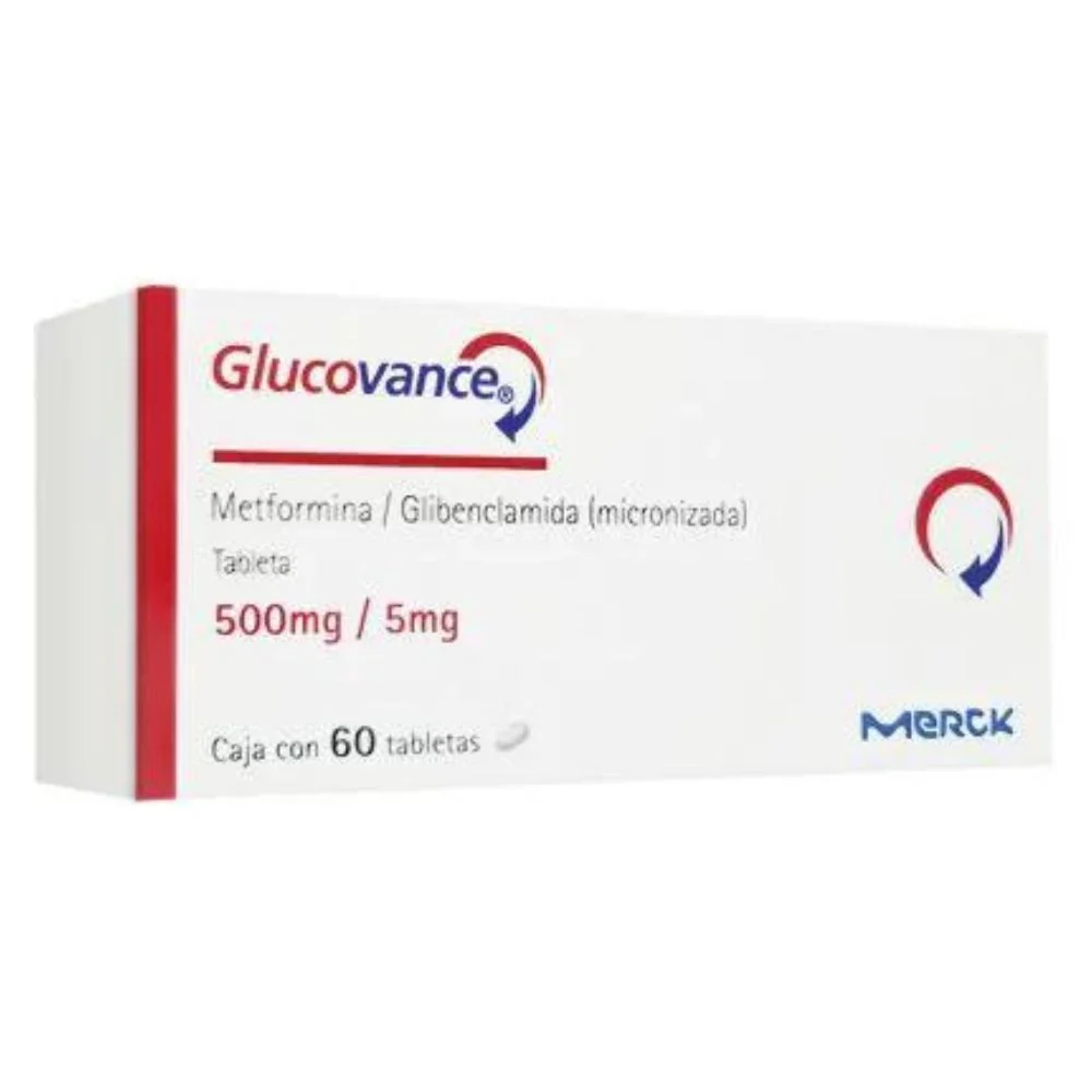Glucovance 500/5 Mg Con 60 Tabletas