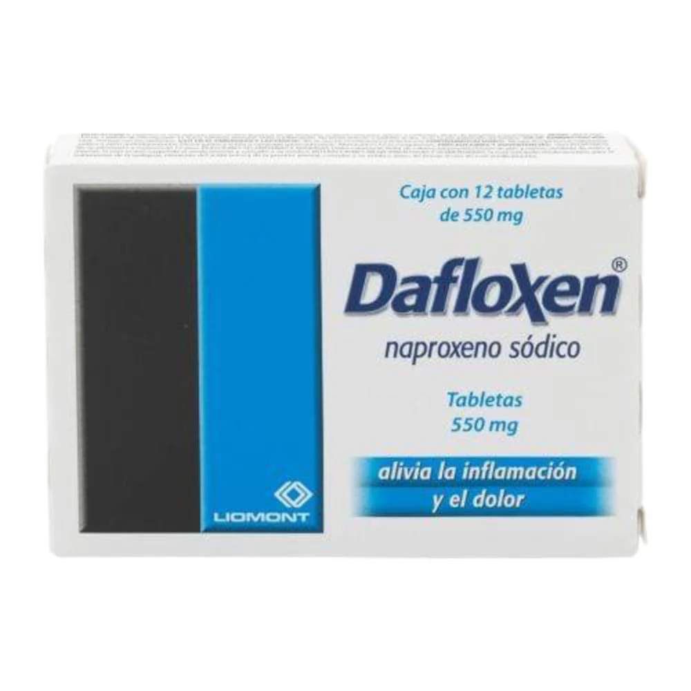 Dafloxen 550 Mg Con 12 Tabletas