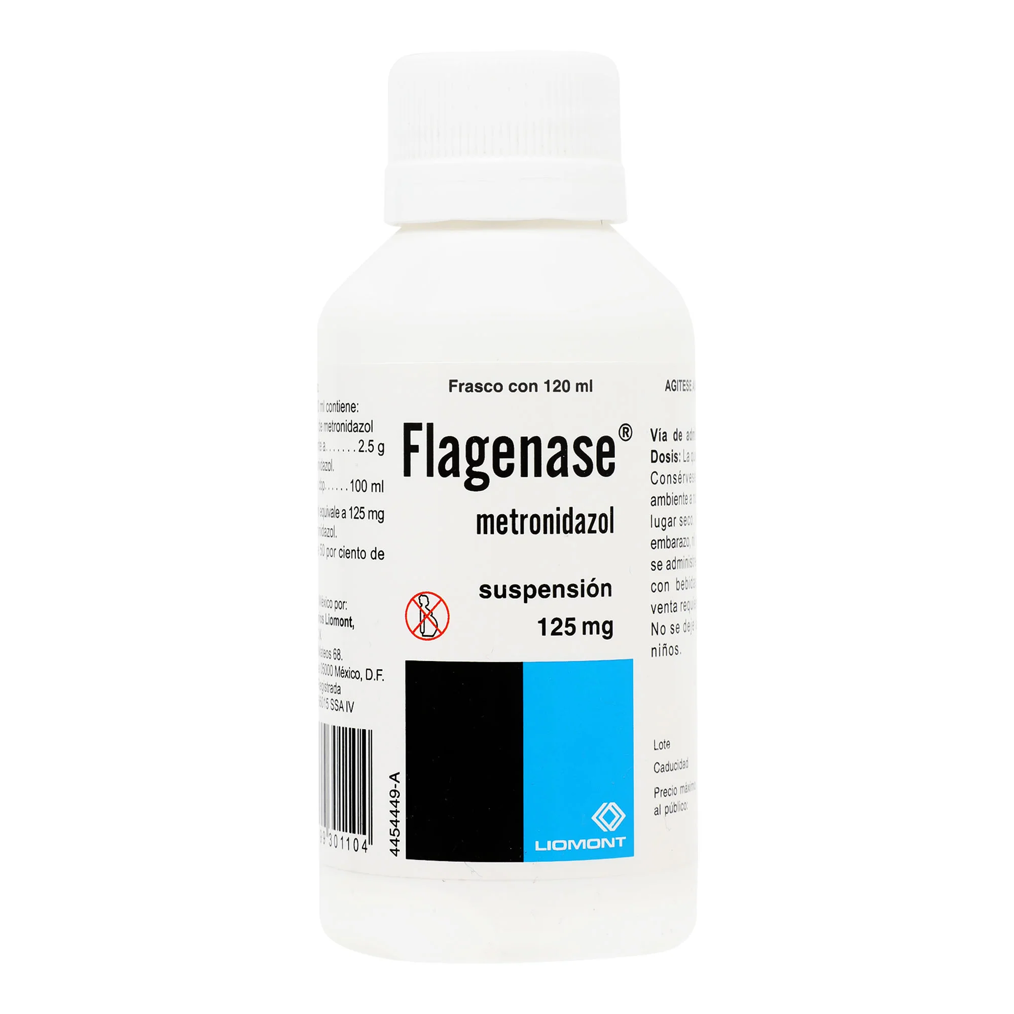 Flagenase 125 Mg Suspension 120 Ml