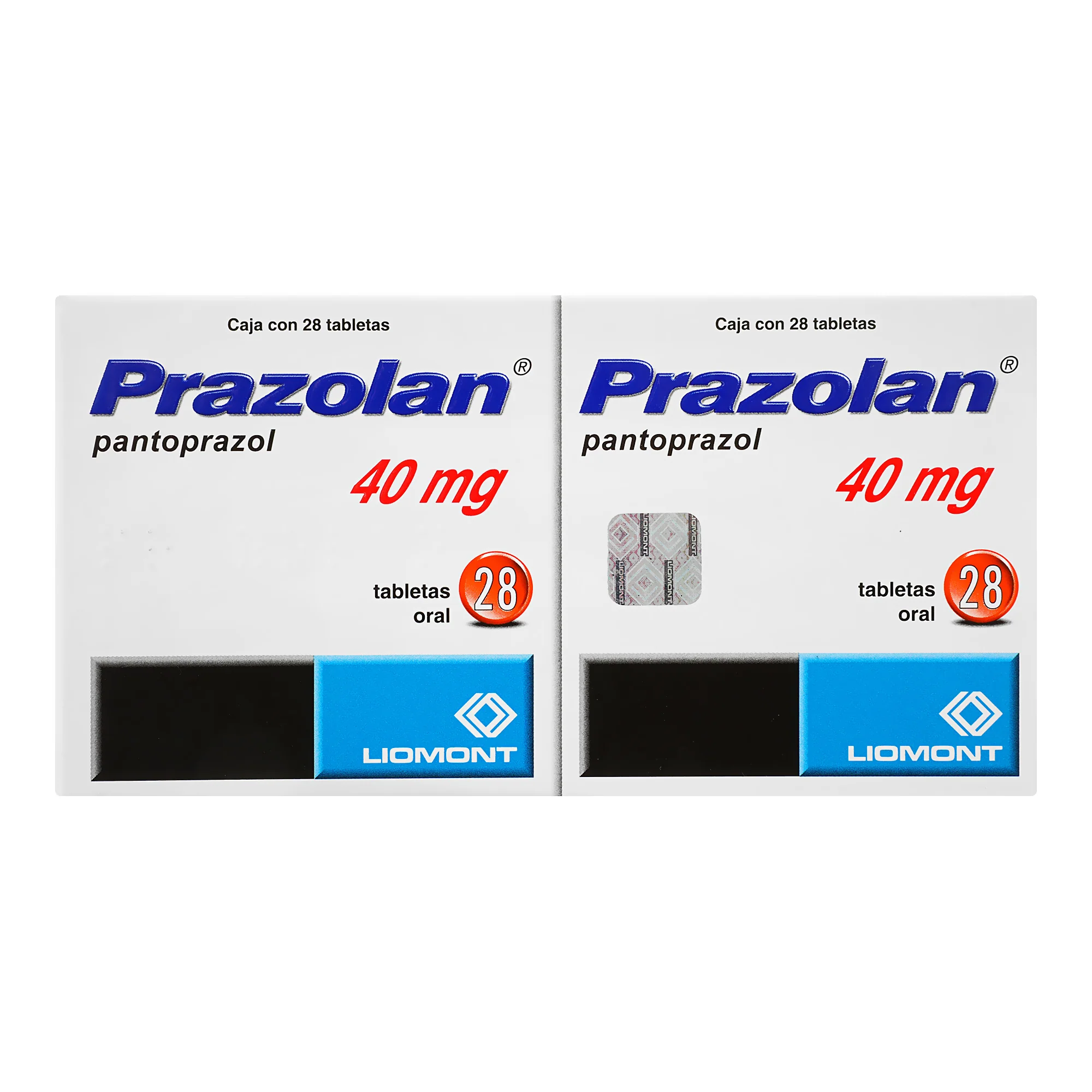 Prazolan Dual 40 Mg Grageas Con 28