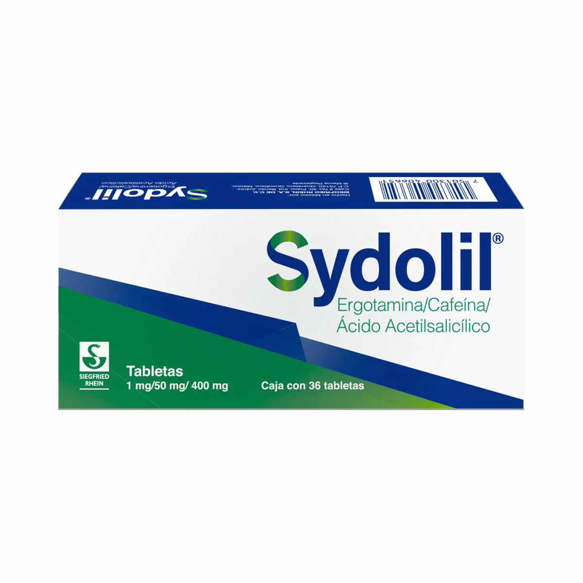 Sydolil - Caja Con 36 Tabletas (Ergotamina) - Image 4