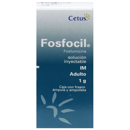 Fosfocil 1 G Solucion Inyectable I.M Adulto