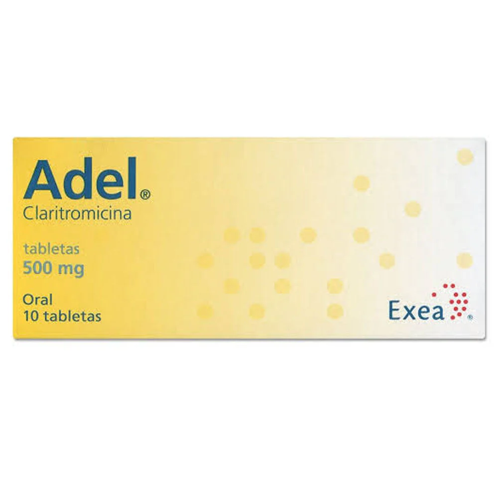 Adel 500 Mg Tabletas Con 10