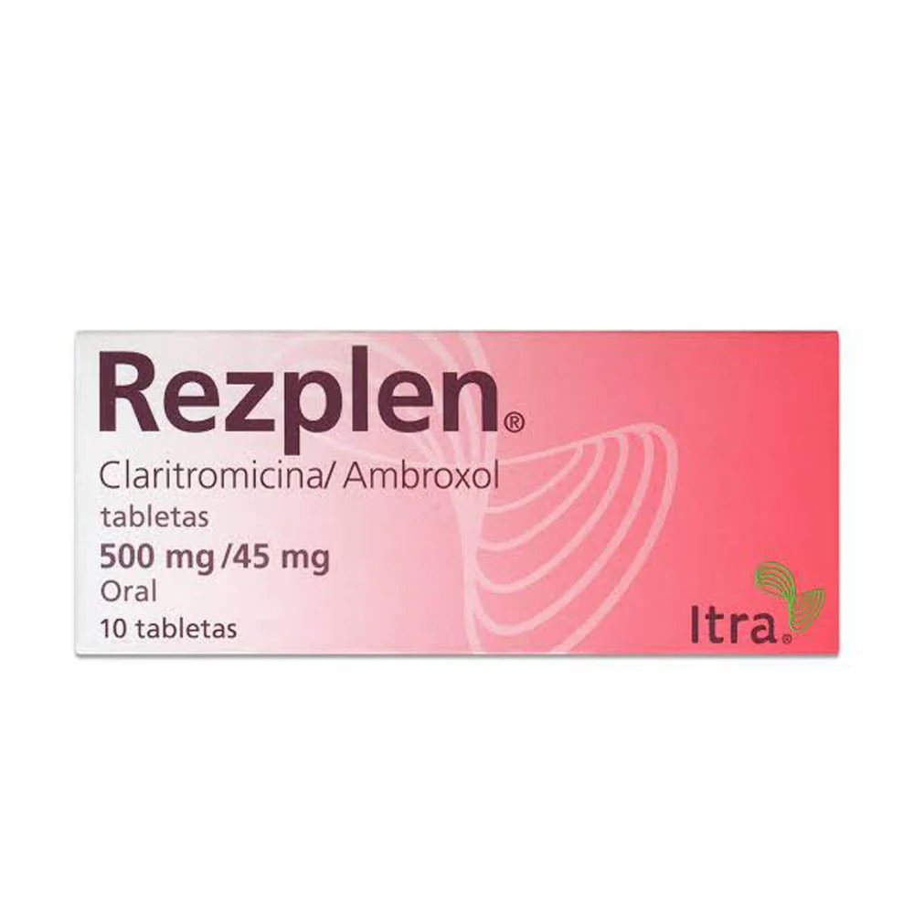 Rezplen 500/45 Mg Tabletas 10