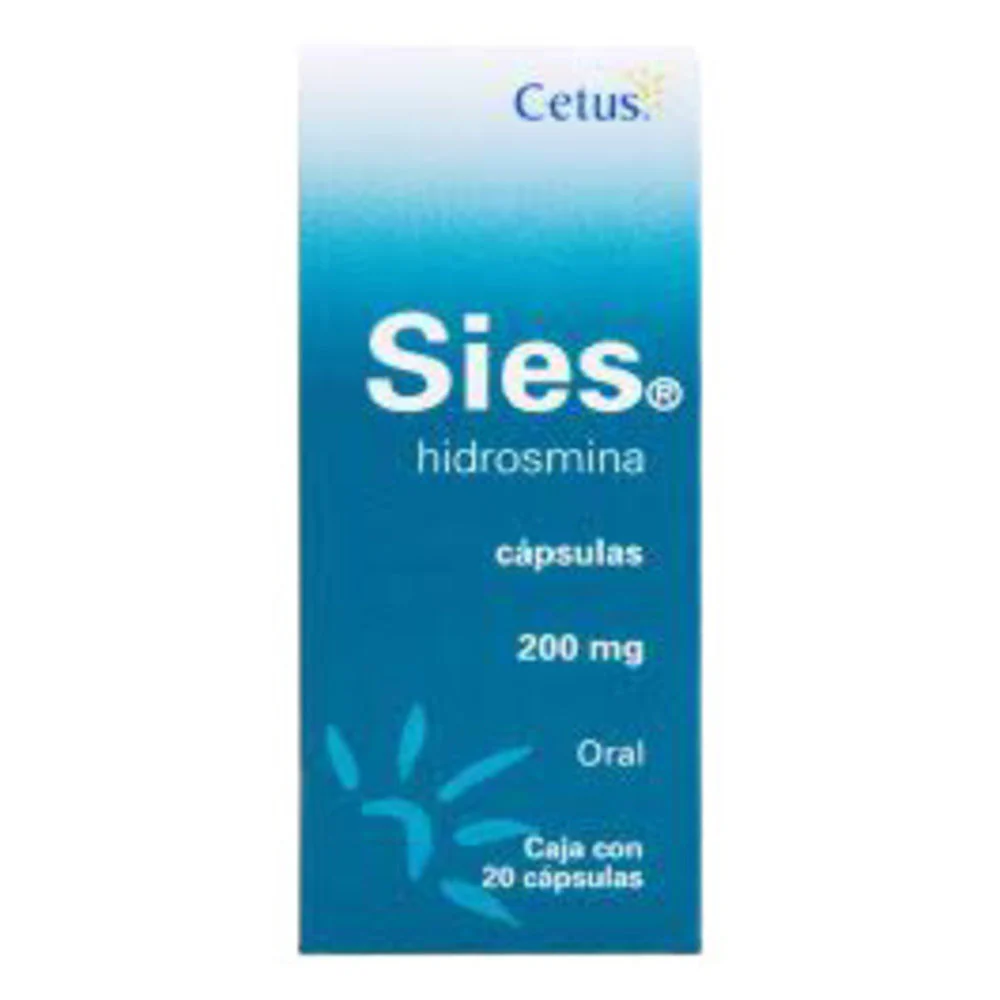 Sies 200 Mg Con 20 Capsulas