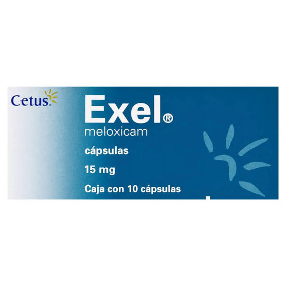 Exel 15 Mg Capsulas Con 10