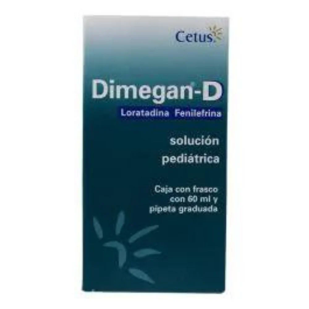 Dimegan-D 0.5/2 Miligramos Pediatrico Solucion 60 Ml Con Pipeta