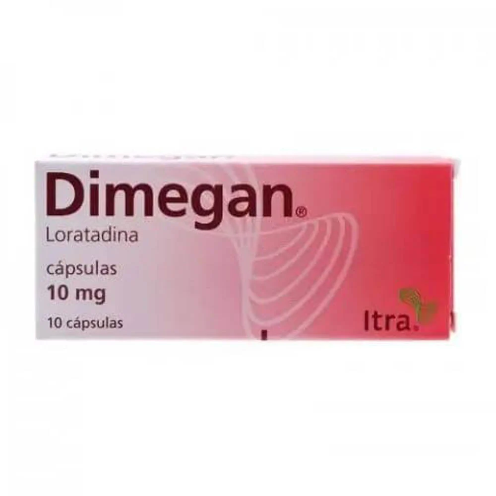 Dimegan 10 Mg Capsulas 10