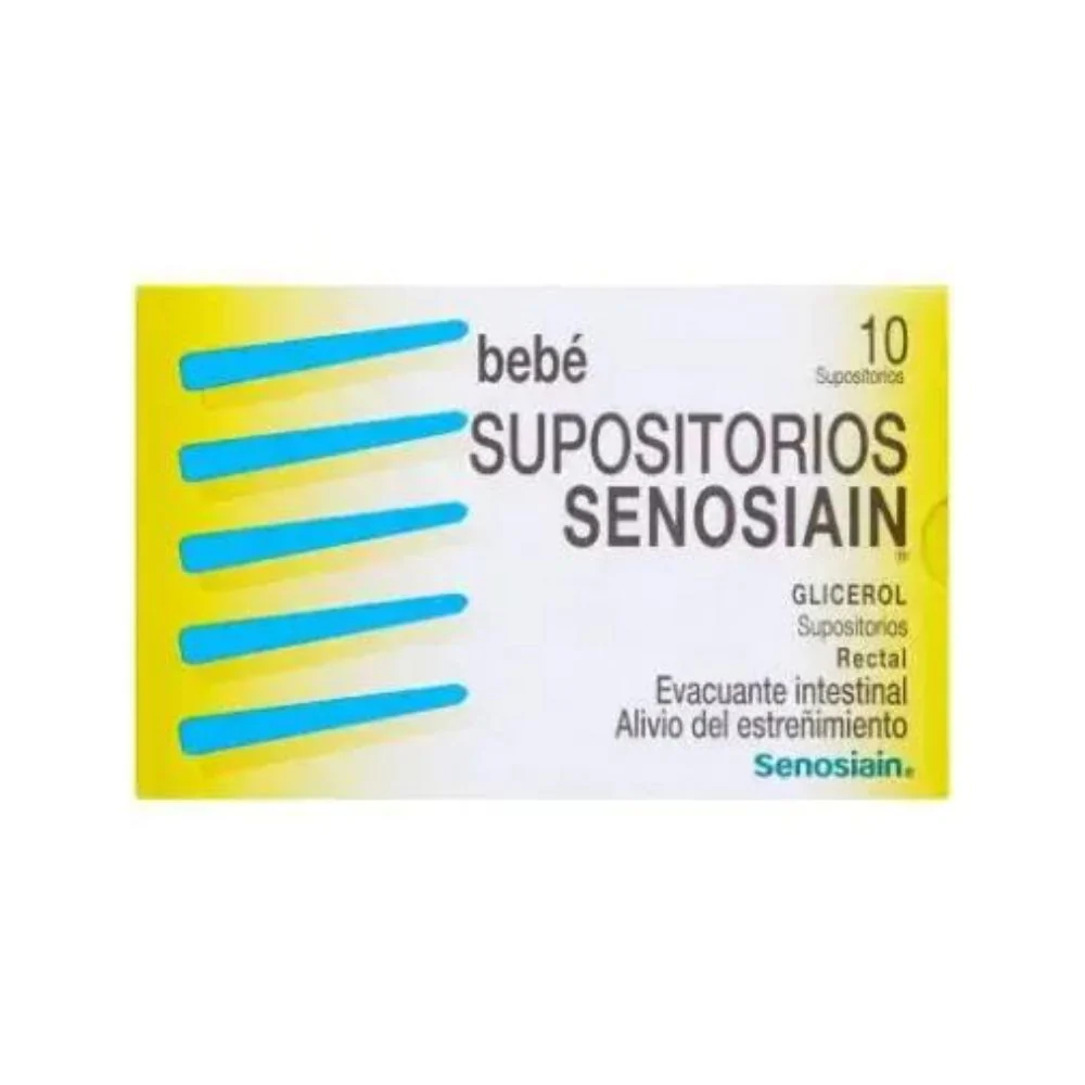 Supositorios Senosiain Bebe 1.380 G Con 10