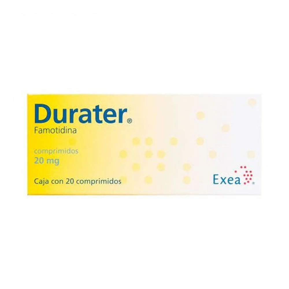 Durater 20 Mg Con 20 Comprimidos
