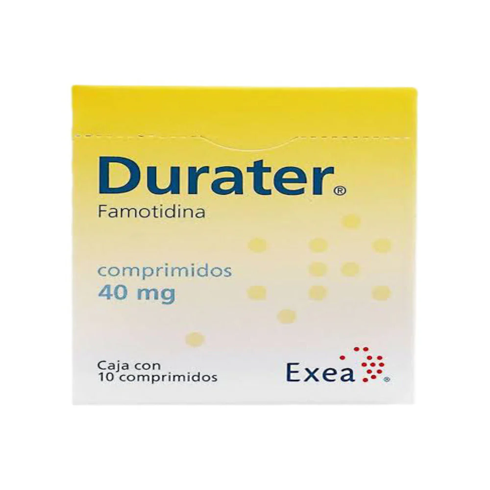 Durater 40 Mg Con 10 Comprimidos