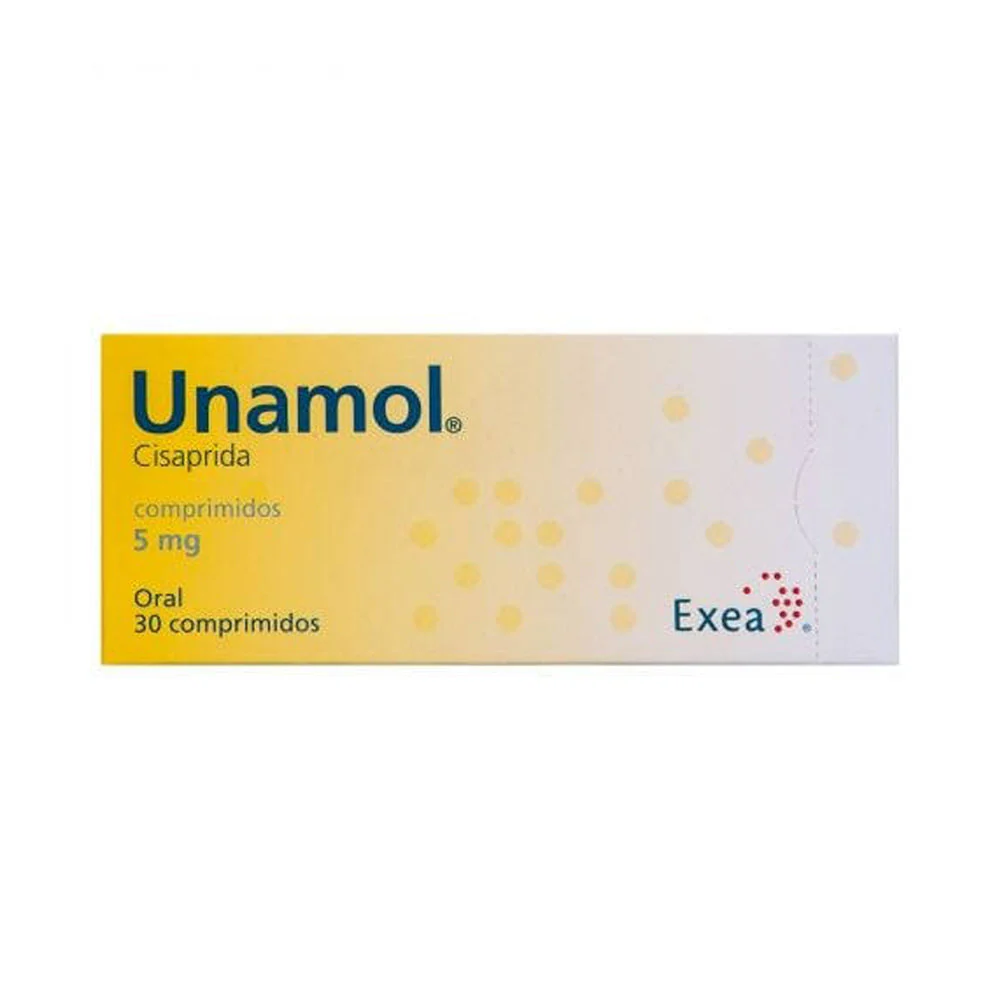 Unamol 5 Mg Con 30 Comprimidos
