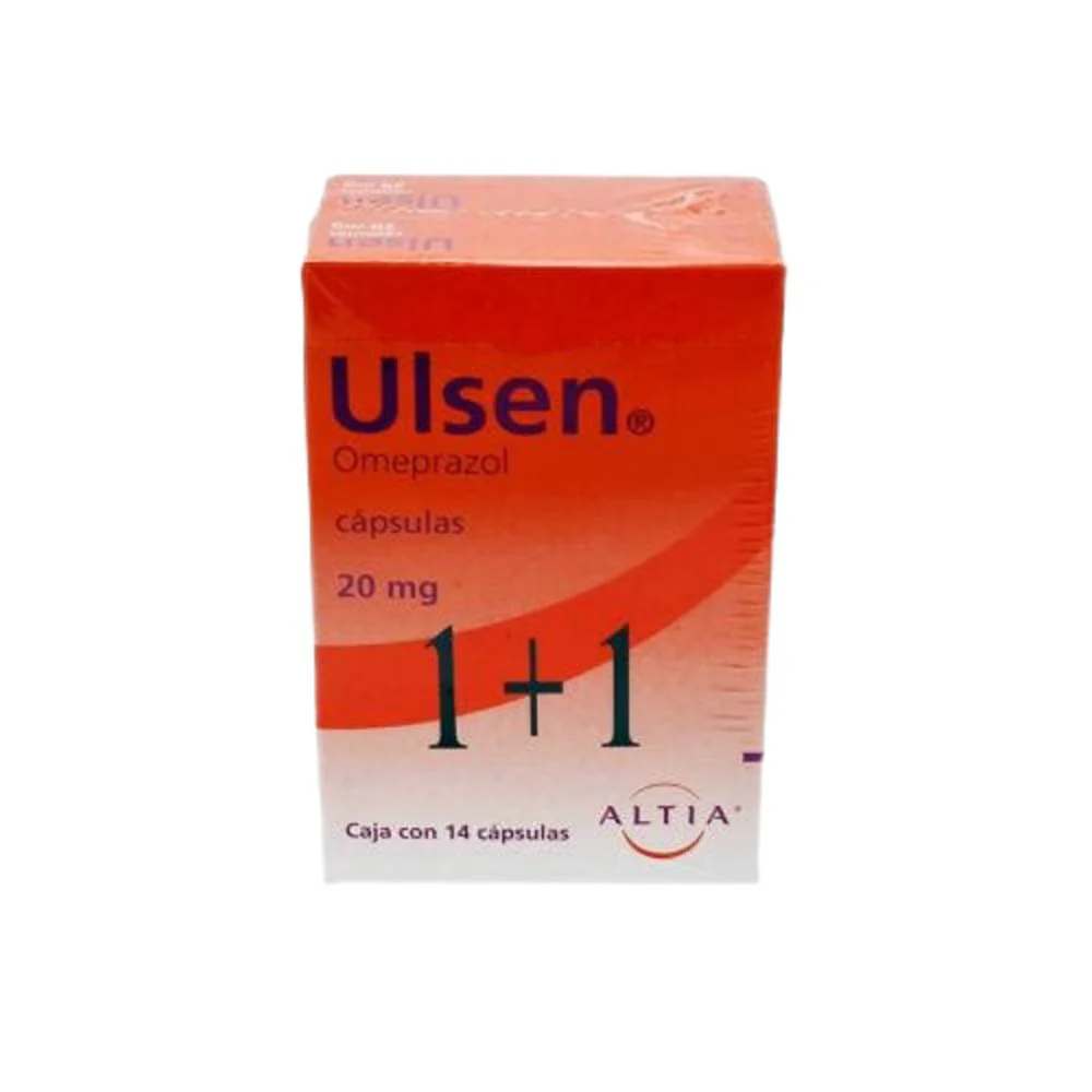Ulsen 20 Mg Capsulas Con 14 Ofta1+1