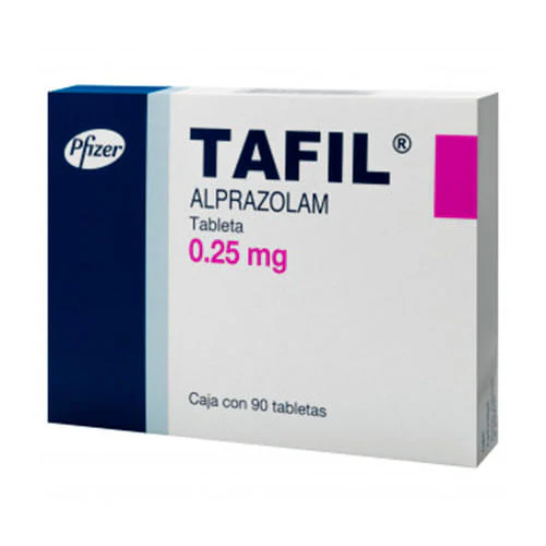 Tafil 0.25 Mg Con 90 Tabletas