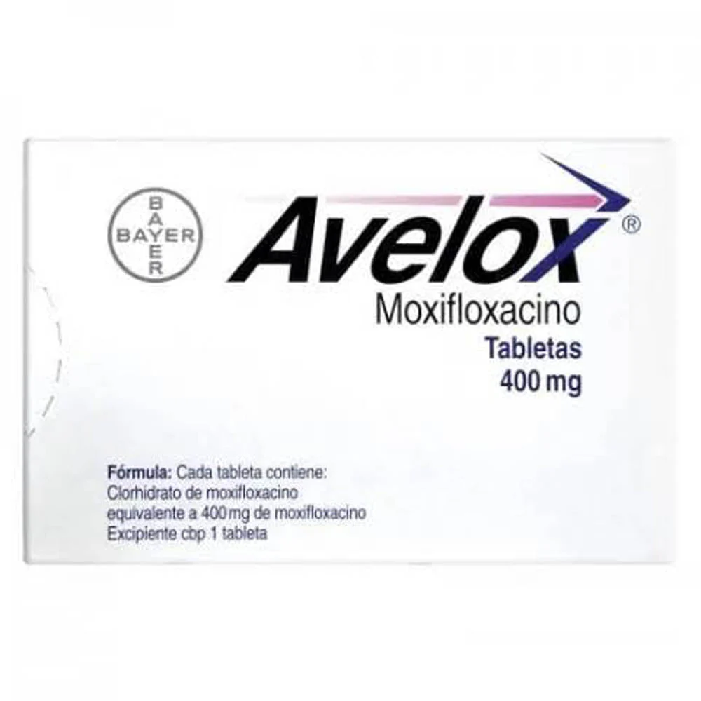 Avelox 400 Mg Con 7 Tabletas