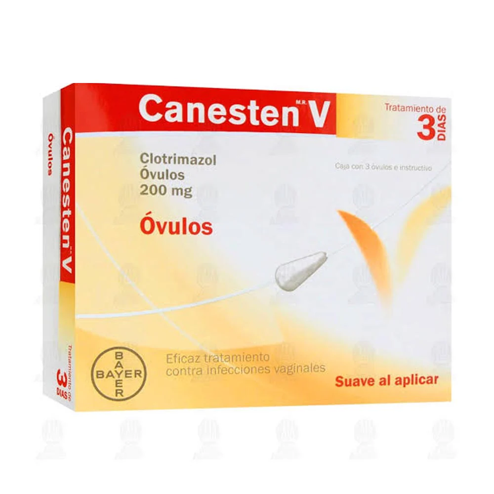 Canesten-V 3 Dias 200 Mg Con 3 Ovulos