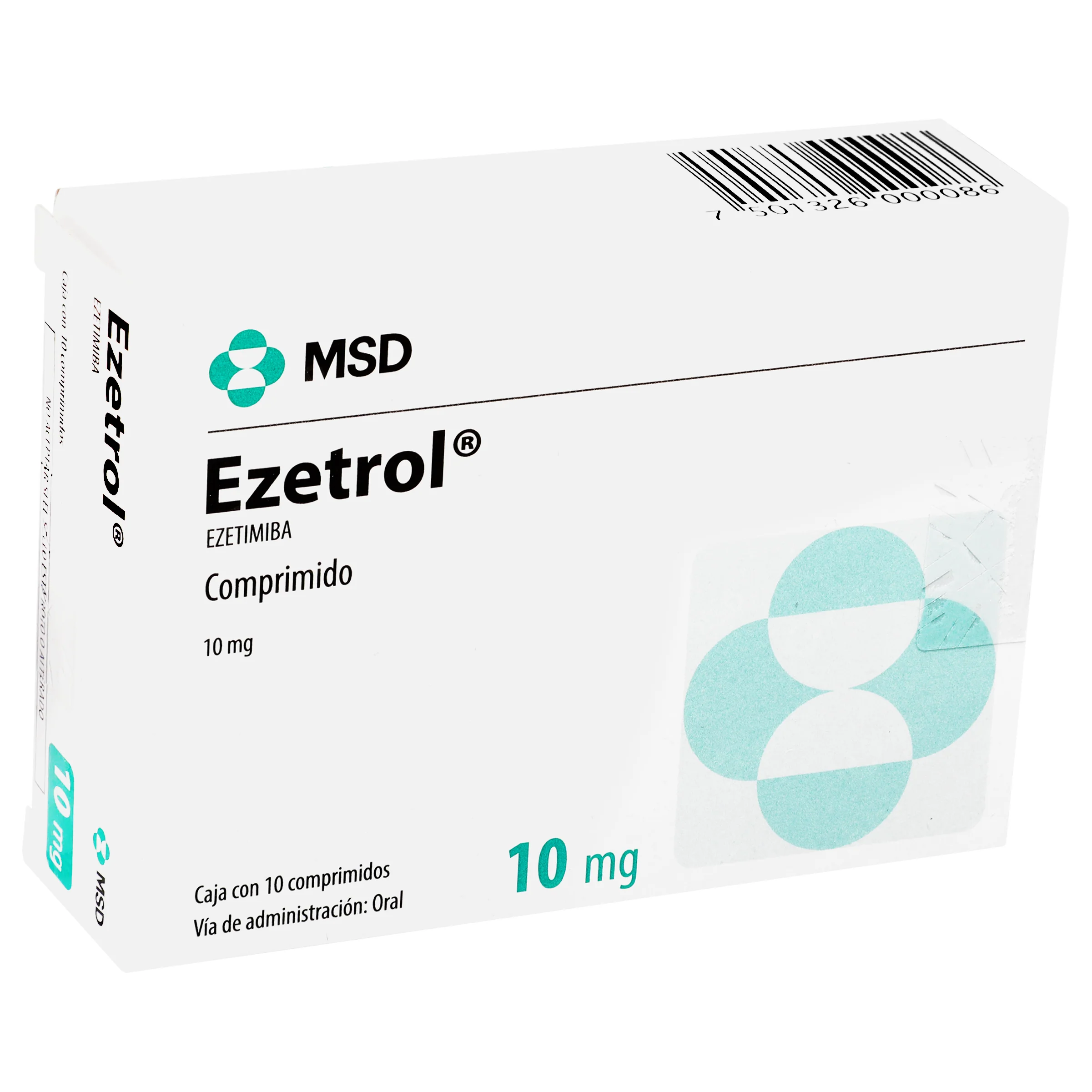Ezetrol 10 Mg Con 10 Comprimidos - Image 3