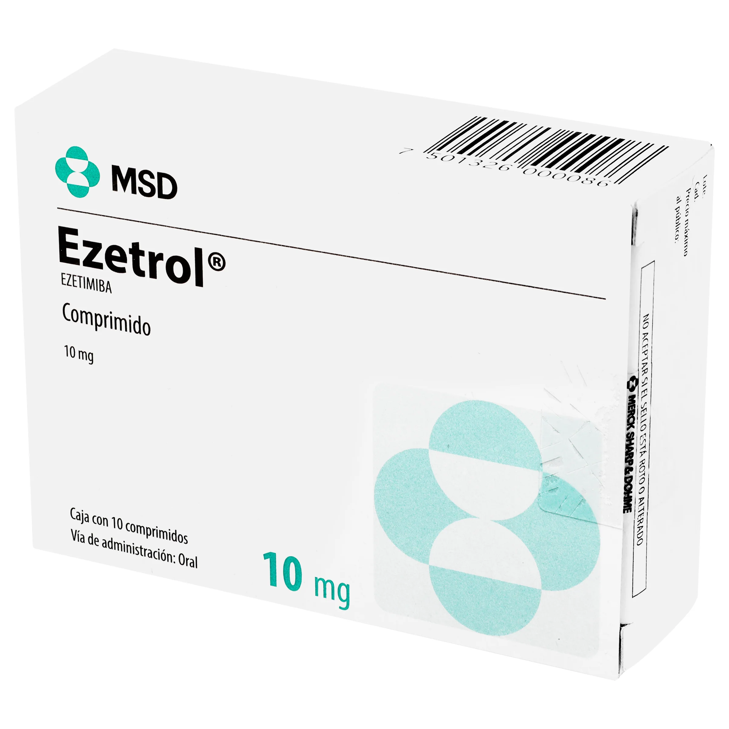 Ezetrol 10 Mg Con 10 Comprimidos - Image 4