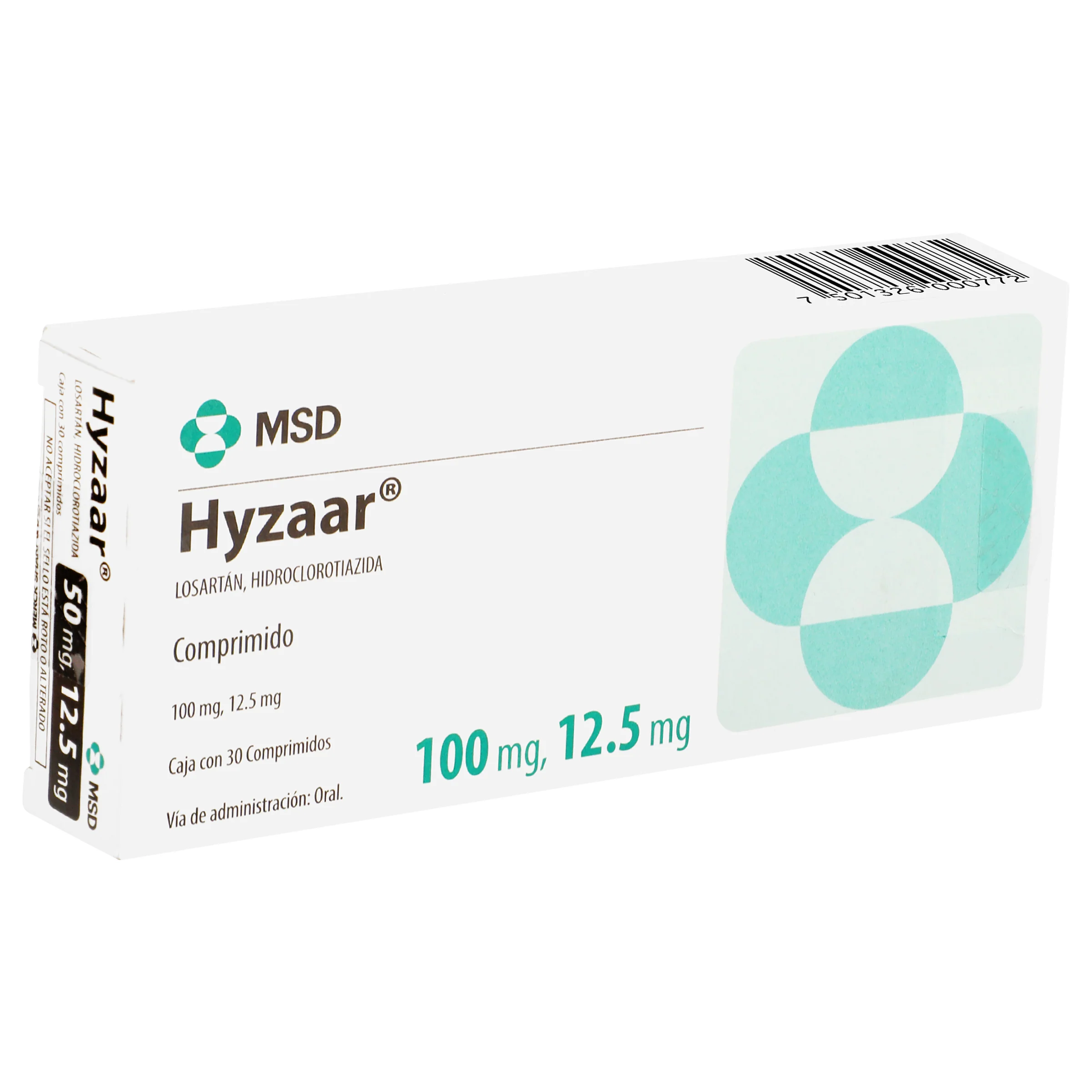 Hyzaar 50/12.5Mg Con 30 Tabletas - Image 2