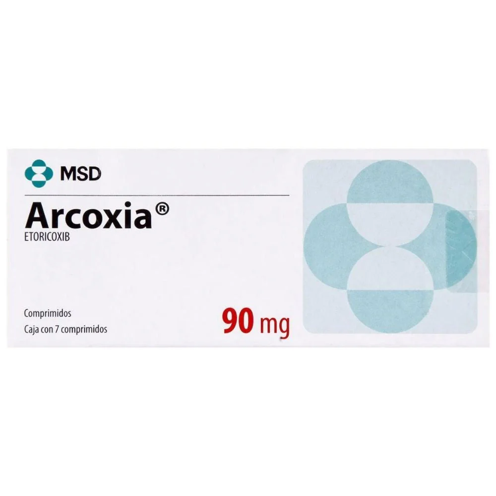 Arcoxia 90 Mg Con 7 Comprimidos