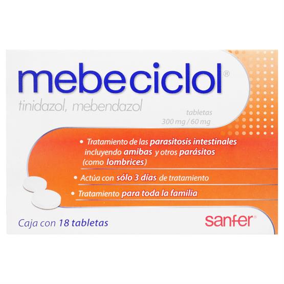 Mebeciclol 60/300 Mg Tabletas 18 - Image 2