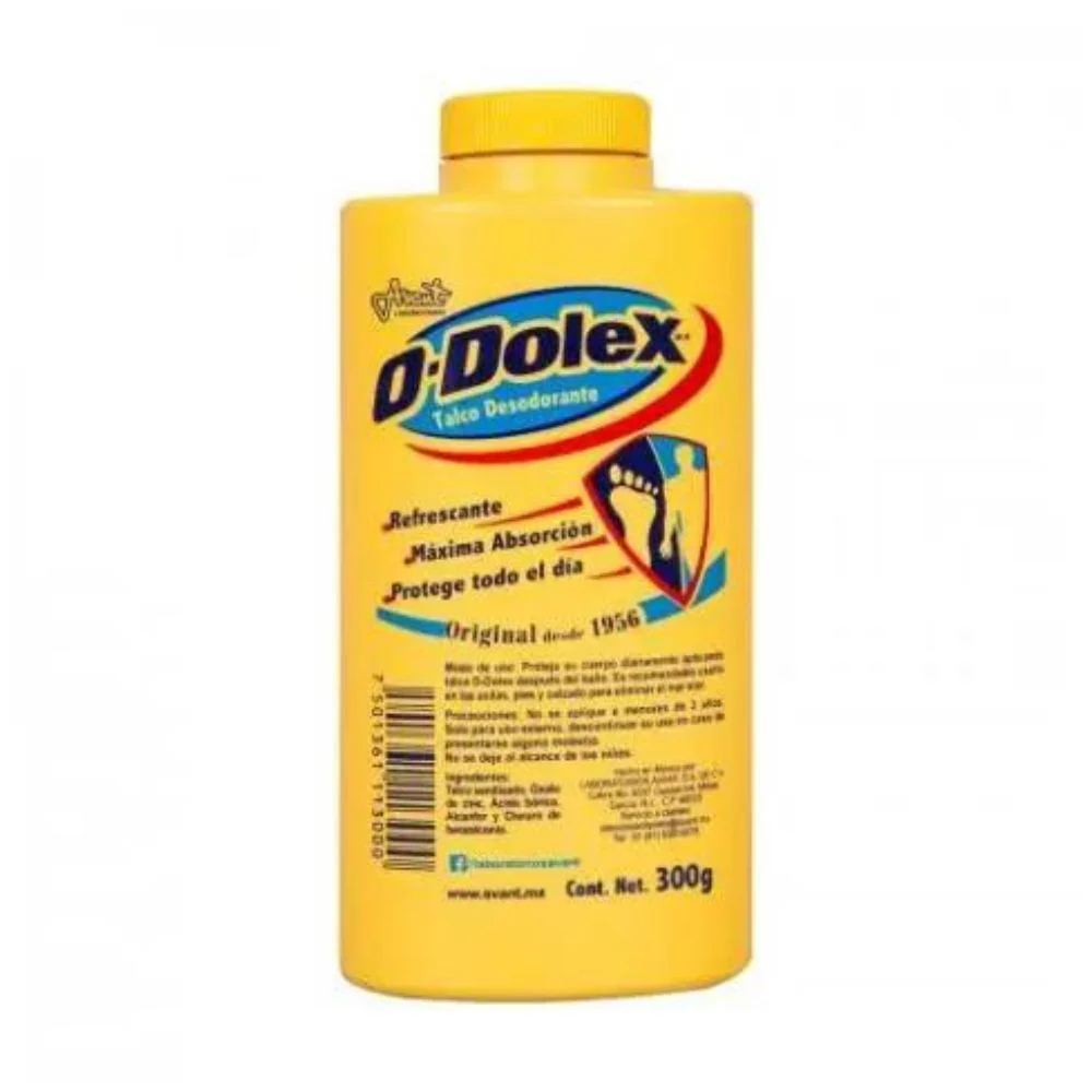 Talco Odolex Amarillo Grande 300 G