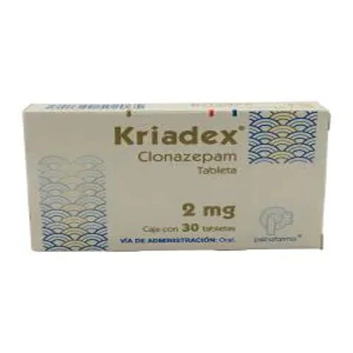 Kriadex 2 Mg Con 30 Tabletas