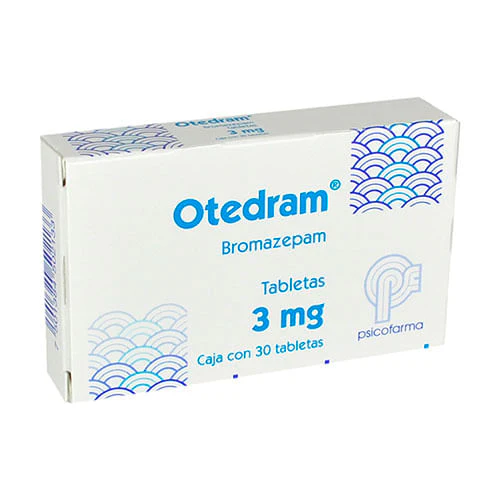 Otedram 3 Mg Con 30 Tabletas