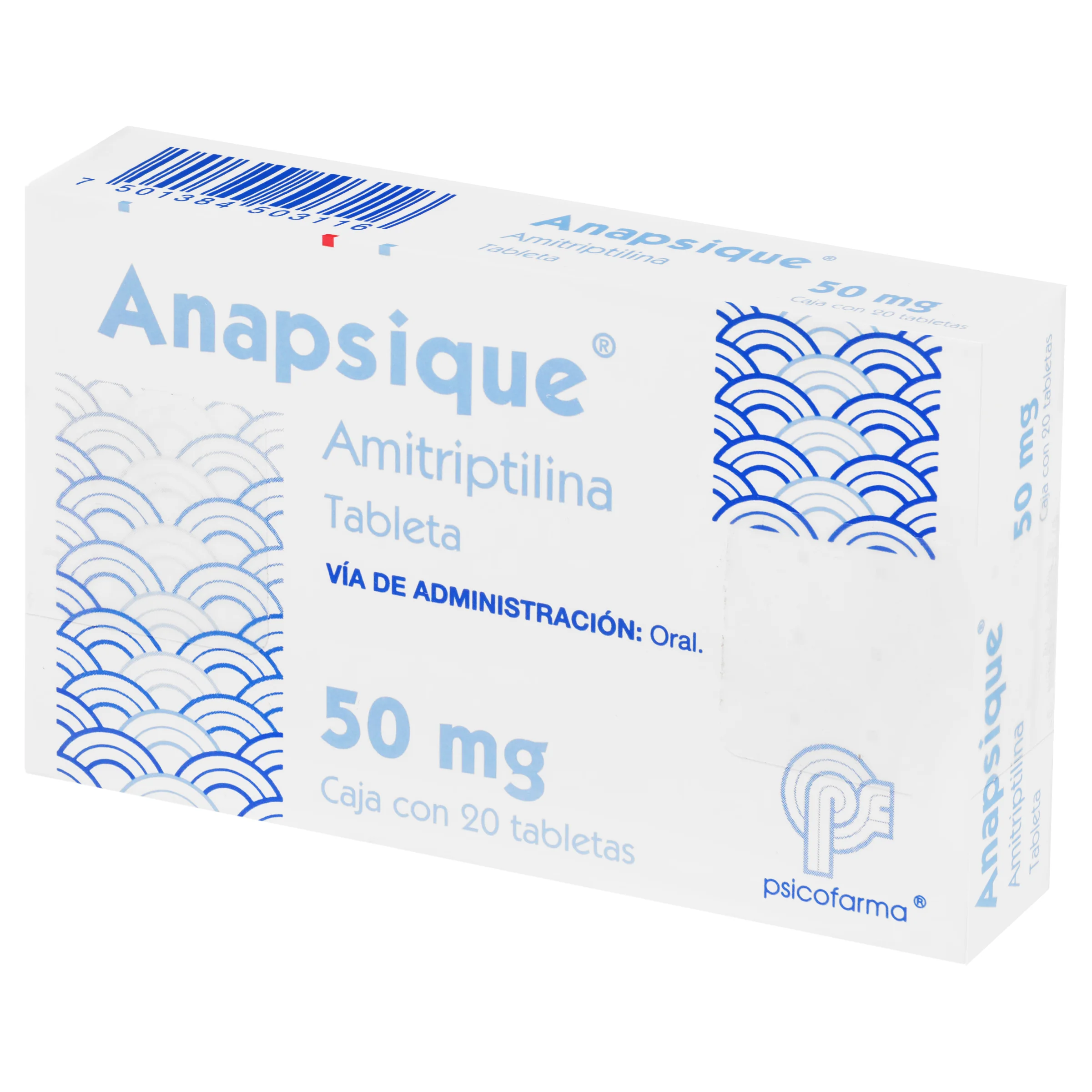 Anapsique 50 Mg Con 20 Tabletas - Image 4