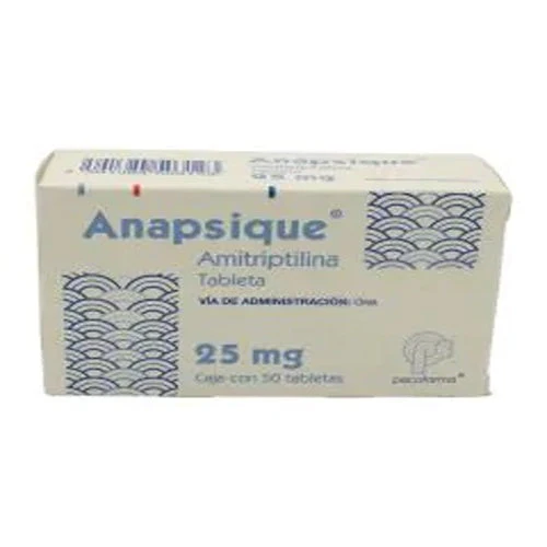 Anapsique 25 Mg Tabletas Con 50