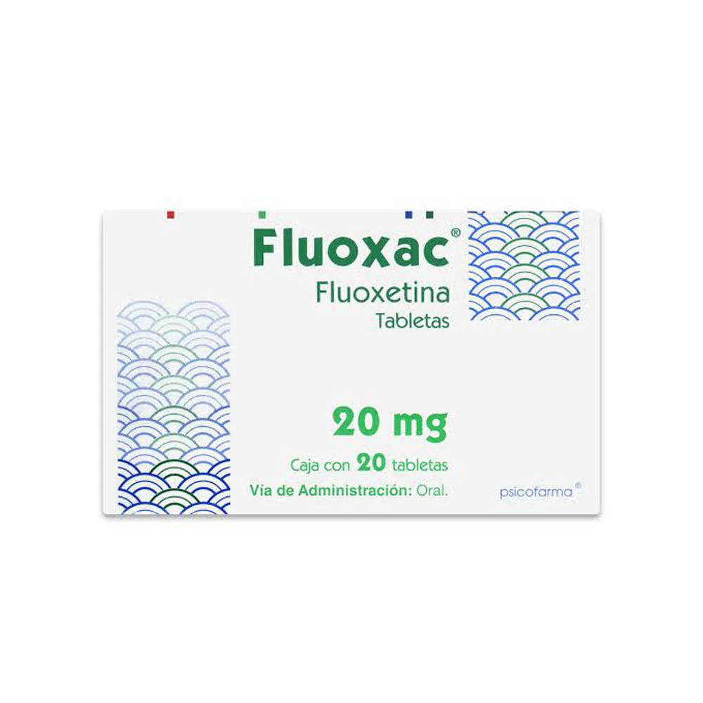 Fluoxac 20 Mg Con 20 Tabletas