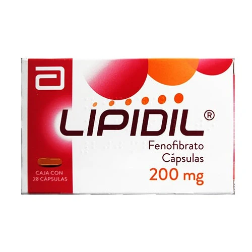 Lipidil 200 Mg Capsulas Con 28