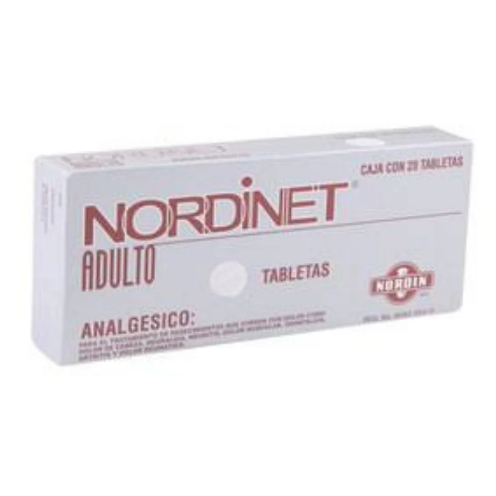 Nordinet Ad 400/150 Mg Tabletas 20
